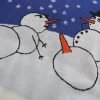 Sneeuwpoppen kersttrui - Afbeelding 3
