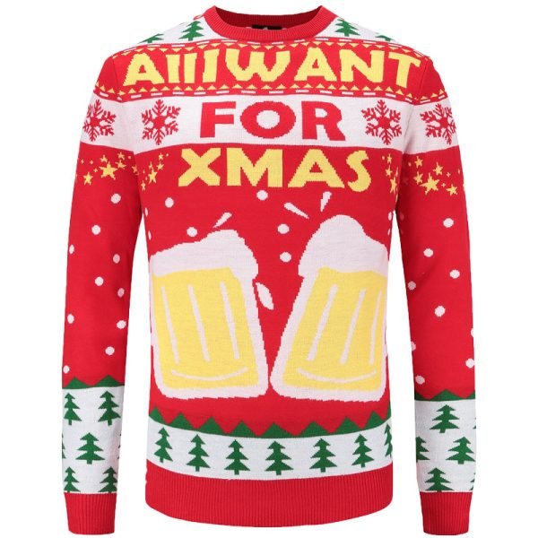Bierliefhebber kersttrui