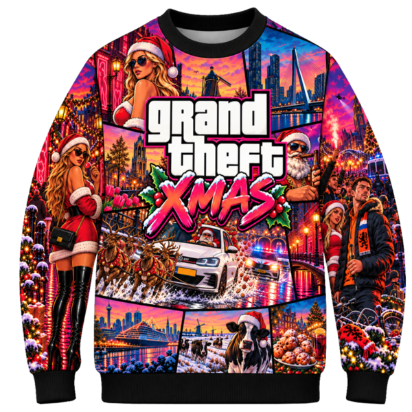Grand Theft Xmas kersttrui